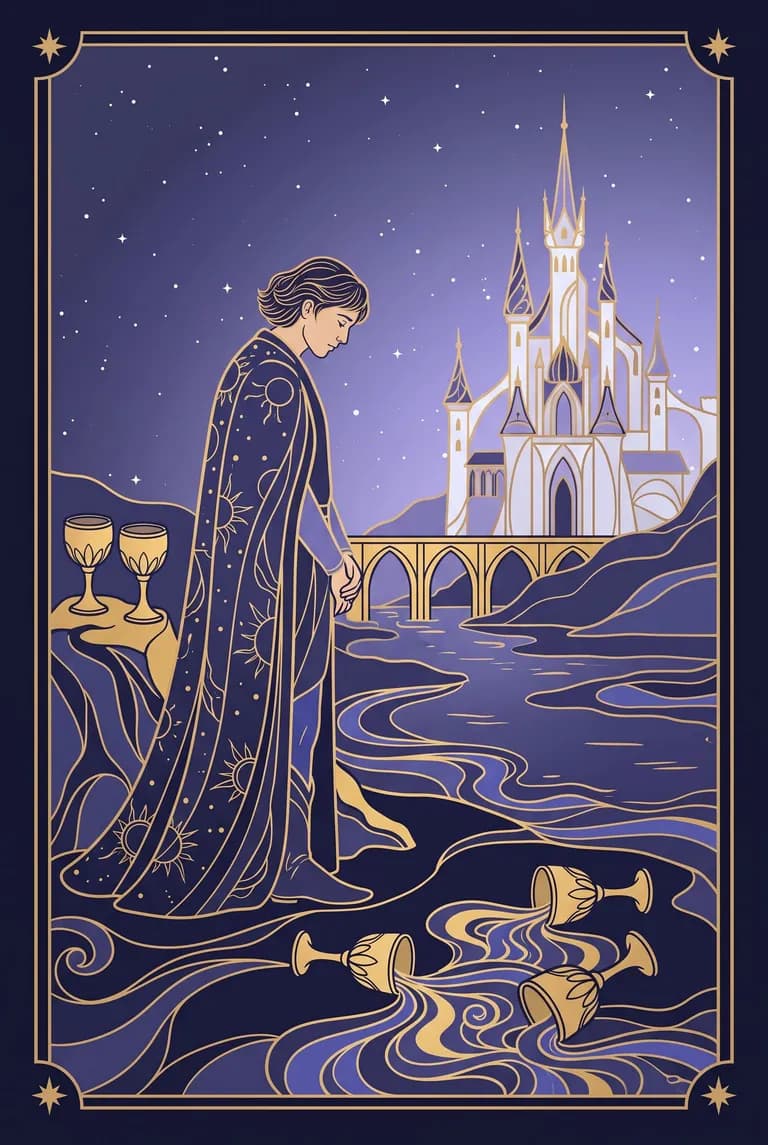 Five of Cups