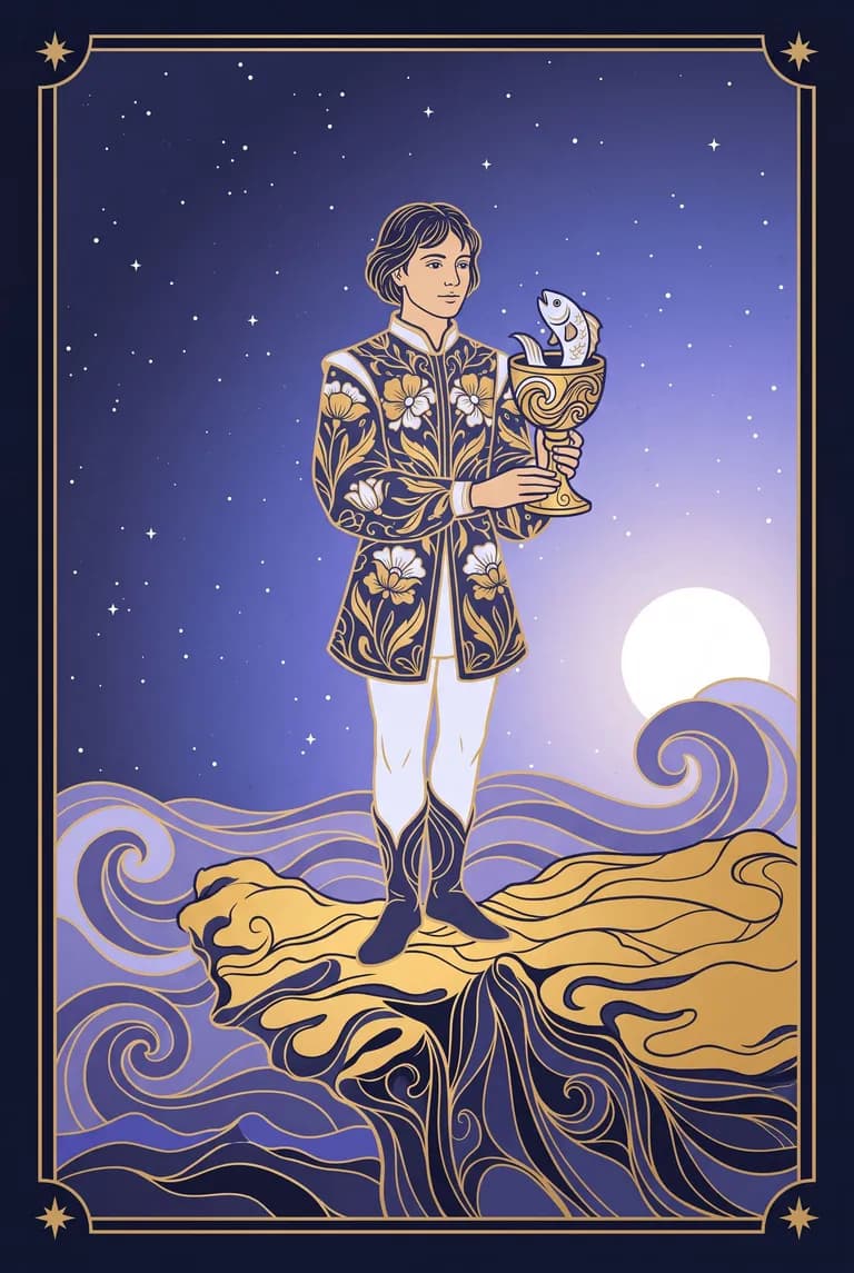 Page of Cups