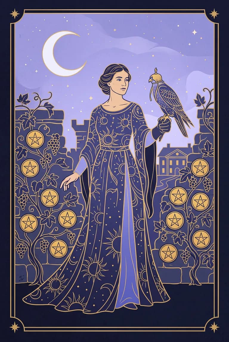 Nine of Pentacles