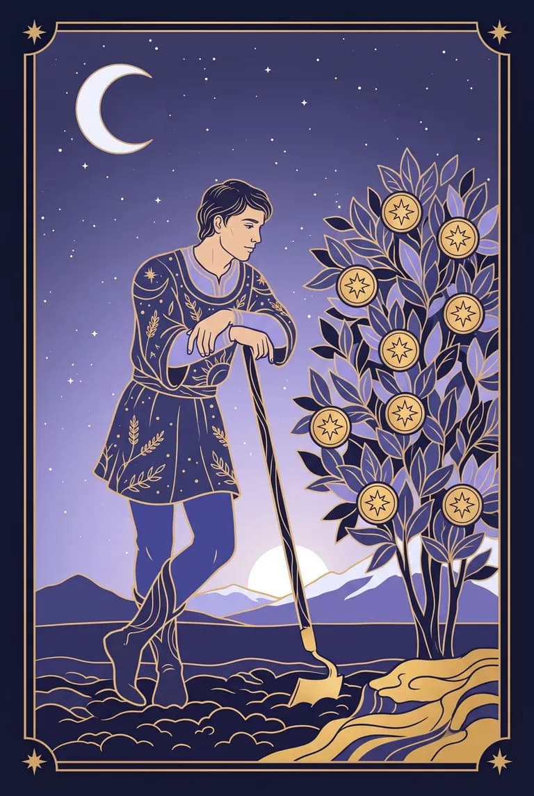 Seven of Pentacles