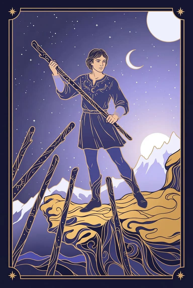 Seven of Wands