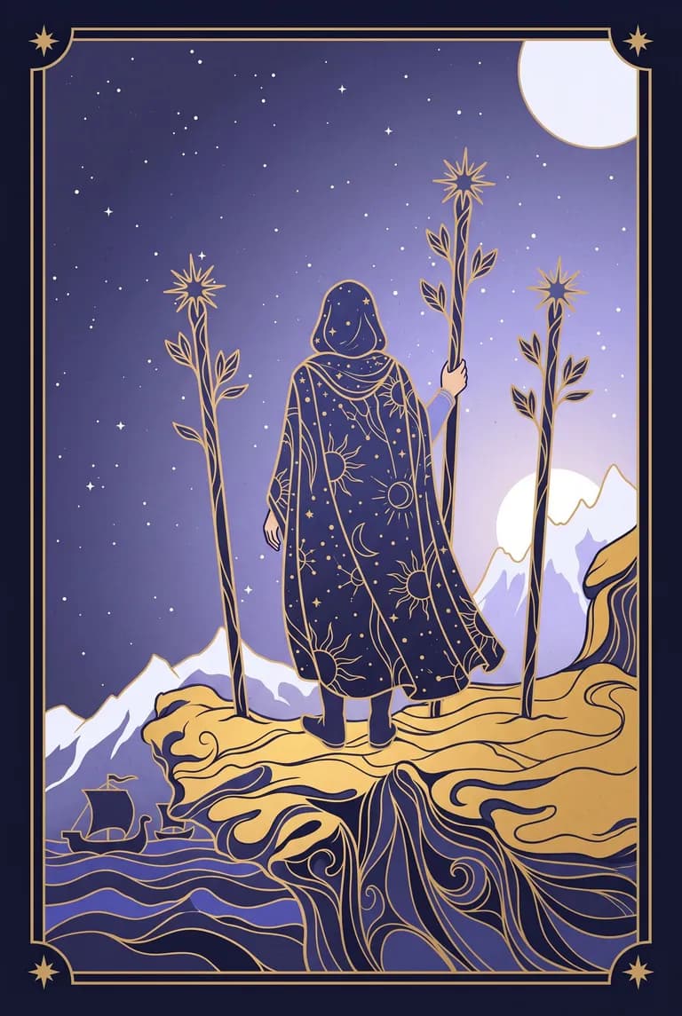 Three of Wands